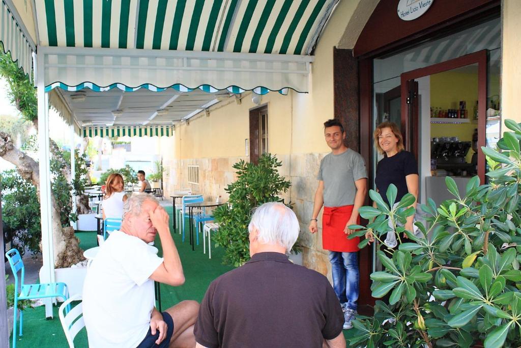 Hotel Lido Vieste Bagian luar foto